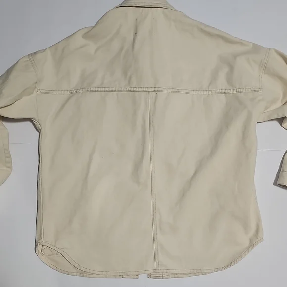 Stoosh Vintage Denim Cream Jacket - Picture 5 of 5